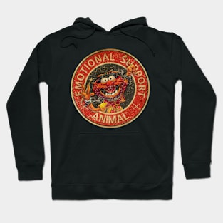 emotional support animal muppets Vintage Hoodie